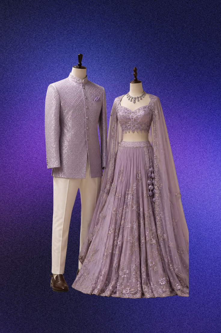 Couple Wedding Outfit